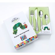 Junior Kinderbestek Rupsje Nooit genoeg 4pcs Set 