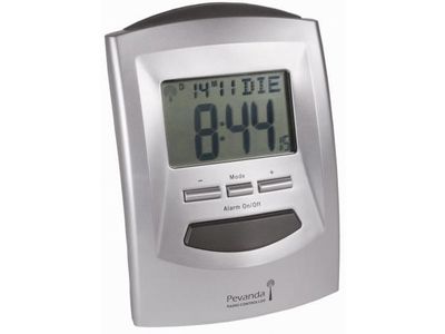 Wekker RC82 (zilver)