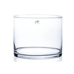 Cilindervaas Transparant D25xh20cm Glas 