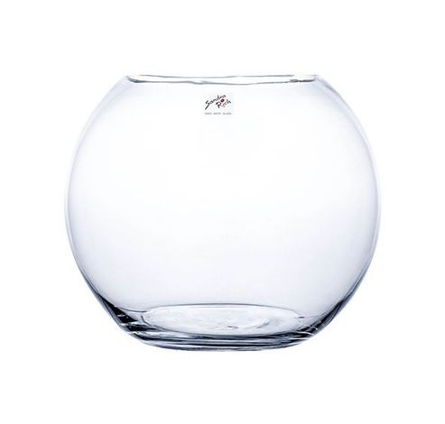 Vaas Transparant D30xh24,5cm Rond Glas Fish Tank  Sandra Rich