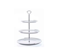 Etagere Etagere Wit D30xh38,5cm Porselei N 