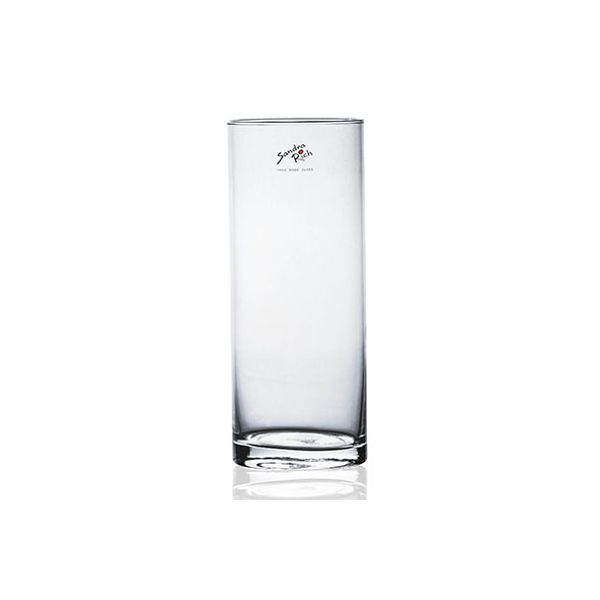 Cilindervaas Transparant D10xh25cm Glas 