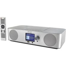 Elite Line  ICD2070 stereo internet radio met DAB+, FM, Spotify, Bluetooth, CD- en netwerkspeler SILVER 