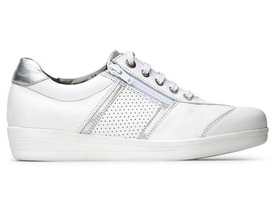 Dames witte lage schoen Florence 10193.3.101