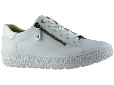 Lage damesschoen Phil Nappa-Lack Weiss-Weizss 162.1409/99 02.02