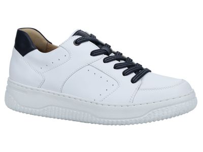 162.1956/11 02.47 BOOGIE SHOE/WEISS-DUNKELBLAU/NAPPA