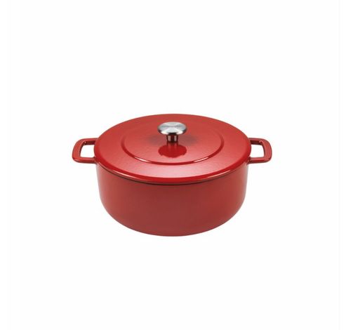 Sous-Chef Dutch Oven 24cm Rood  Combekk