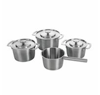 Kookpottenset 4delig Recycled Inox 