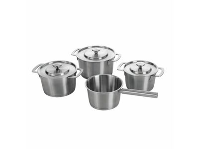 Kookpottenset 4delig Recycled Inox