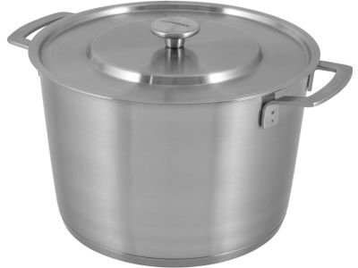 Soeppot gerecycleerd roestvrijstaal 24cm