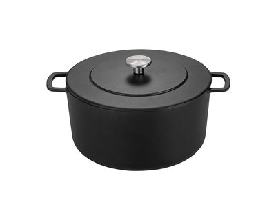 Souschef Dutch Oven 32cm Zwart