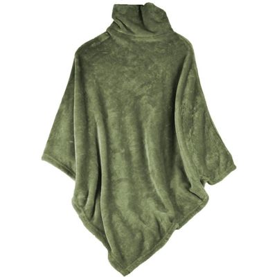 MICROLEECE PONCHO GRAND LUXE OLIVE 