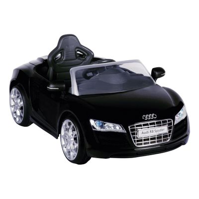 Audi R8 accu-auto voor kinderen zwart 