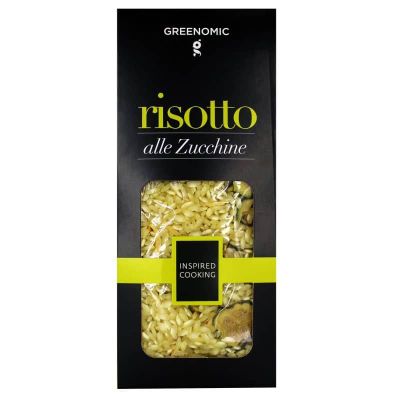 RISOTTO ZUCCHINE & ZAFFERANO 170G  Greenomic