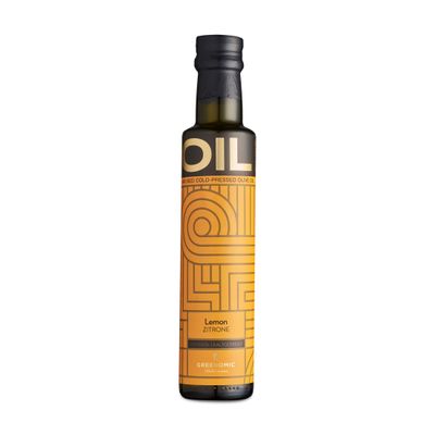 COLD PRESSED OLIVE OIL LEMON 250ML  Greenomic