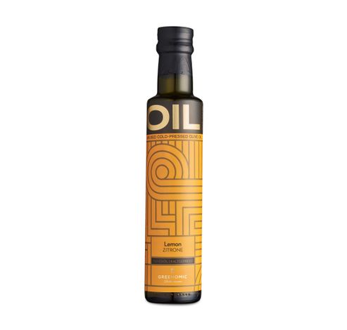 COLD PRESSED OLIVE OIL LEMON 250ML  Greenomic