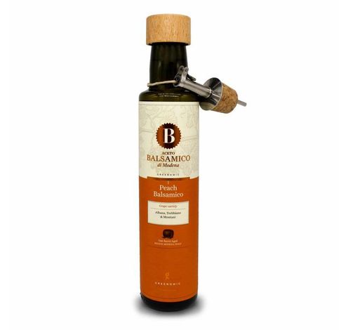 ACETO BALSAMICO PEACH 250ML  Greenomic