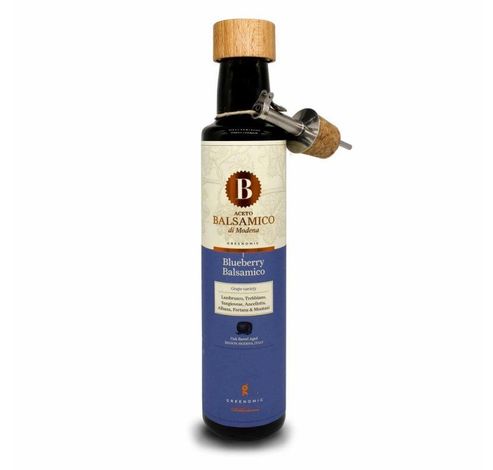 ACETO BALSAMICO BLUEBERRY 250ML  Greenomic