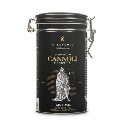 CANNOLI DI SICILIA GIN TONIC TIN 200g  Greenomic