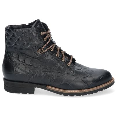 9731 768 0606 zwart Veterboots,Enkellaarsjes,Laarzen  Durea