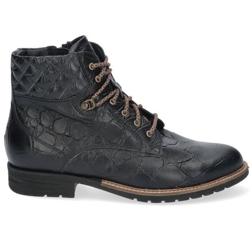 9731 768 0606 zwart Veterboots,Enkellaarsjes,Laarzen  Durea