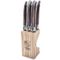 Premium Line Steakmes Set6 Dark Wood  