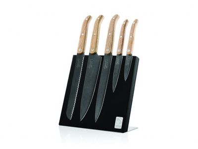 Innovation Line Messenset 5pcs Oak Stonewash Met Magnetisch Messenblok