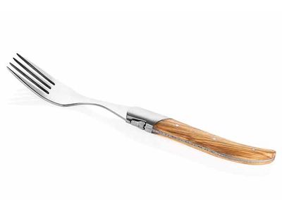 Luxury Line Vork Set6 Olijfhout 