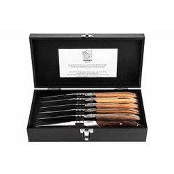 Style de Vie Luxury Line Steakmes Set6 Mixed Wood  