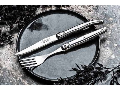 Premium Line Vork Set6 Zilver 
