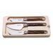 Style de Vie Premium Line Kaasmessenset 3pcs Dark Wood