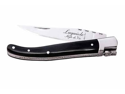 Luxury Line Zakmes 2,5mm Zwart Ebbenhout 