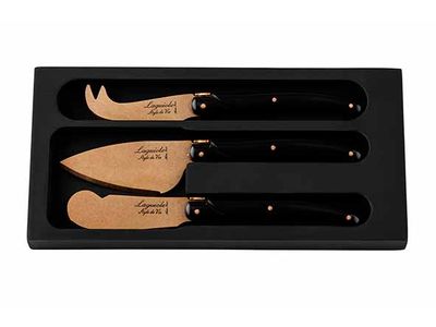 Prestige Line Kaasmessenset 3pcs Copper Stonewash