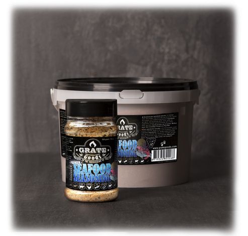  Premium Seafood Seasoning BBQ Rub 220gr  Grate Goods