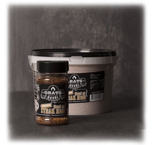 Premium Beef or Steak BBQ Rub 220gr  Grate Goods