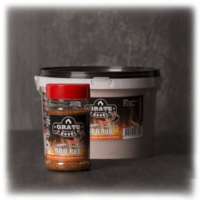 Premium Spicy Chipotle BBQ Rub 220gr  Grate Goods