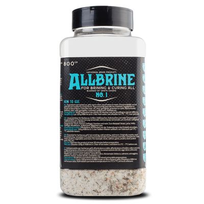 Allbrine No1 Pekel met zeezout 800g  Grate Goods