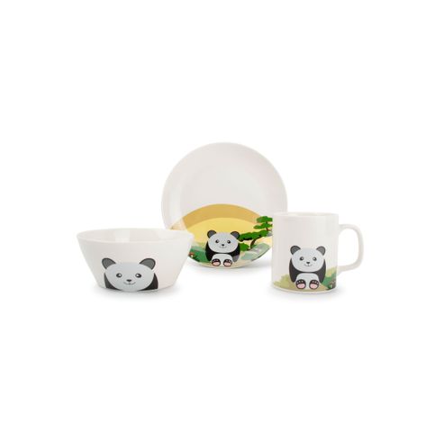 Kids Panda Kinderservies 3-delig  Ona