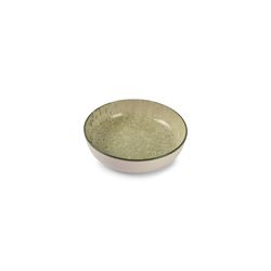 Ona Gravel Diep bord 18,5xH5cm groen