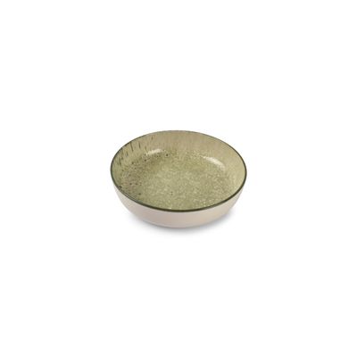 Gravel Diep bord 18,5xH5cm groen  Ona