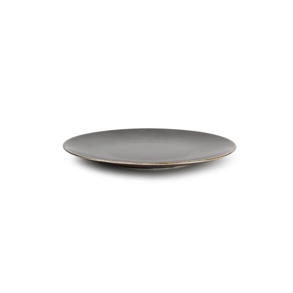 BonBistro Ash Plat bord 27cm bruin