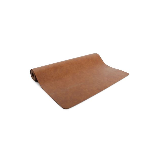 BonBistro Layer Tafelloper 135x50cm lederlook bruin