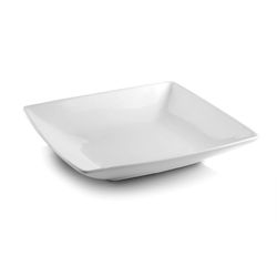 BonBistro Squito Diep bord 22x22xH4cm wit