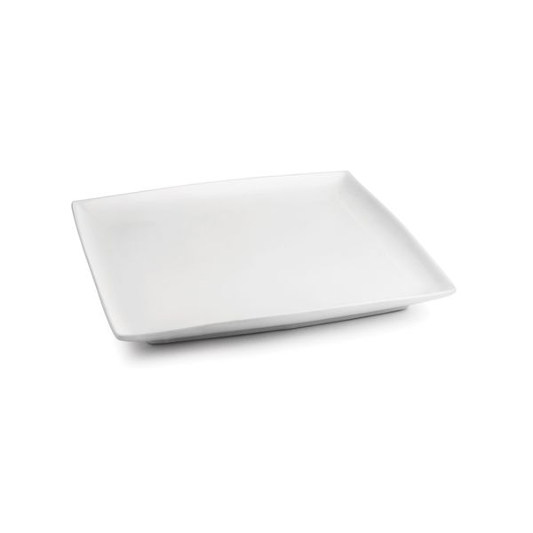 BonBistro Squito Plat bord 23x23cm wit