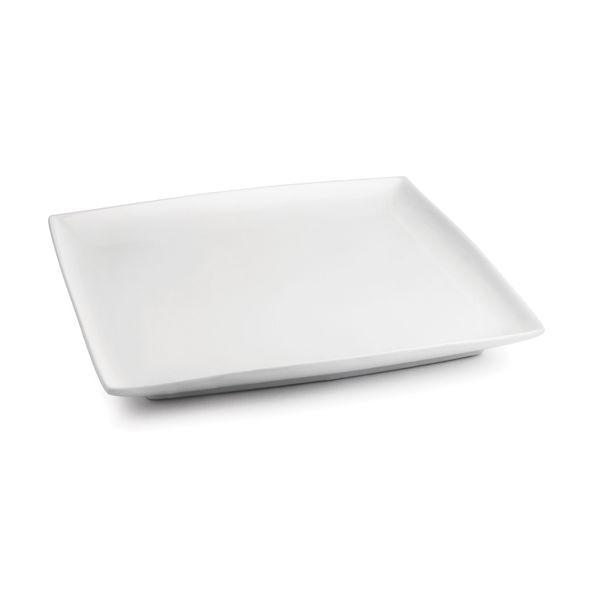 BonBistro Squito Plat bord 30x30cm wit