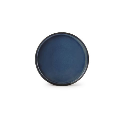 PILA PLAT BORD 27.5CM DONKER BLAUW  BonBistro