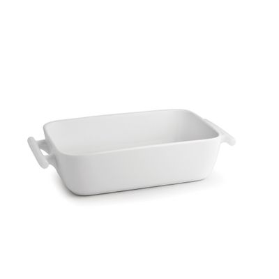 Squito Ovenschaal 33x23,5xH6cm wit  BonBistro