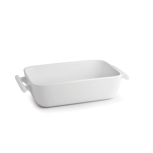 BonBistro Squito Ovenschaal 33x23,5xH6cm wit