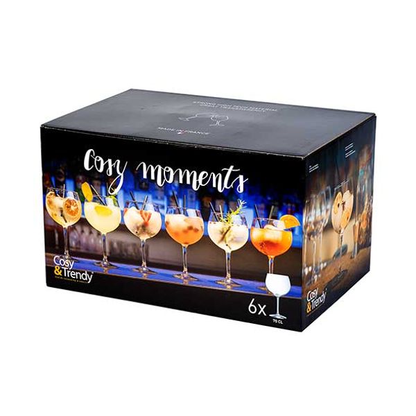 Cosy Moments by Cosy & Trendy Cosy Moments Cocktailglas-gin 70cl Set6 