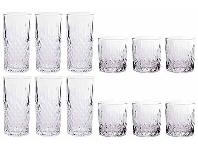 Service De 12 Verres Havana 6 Pers 